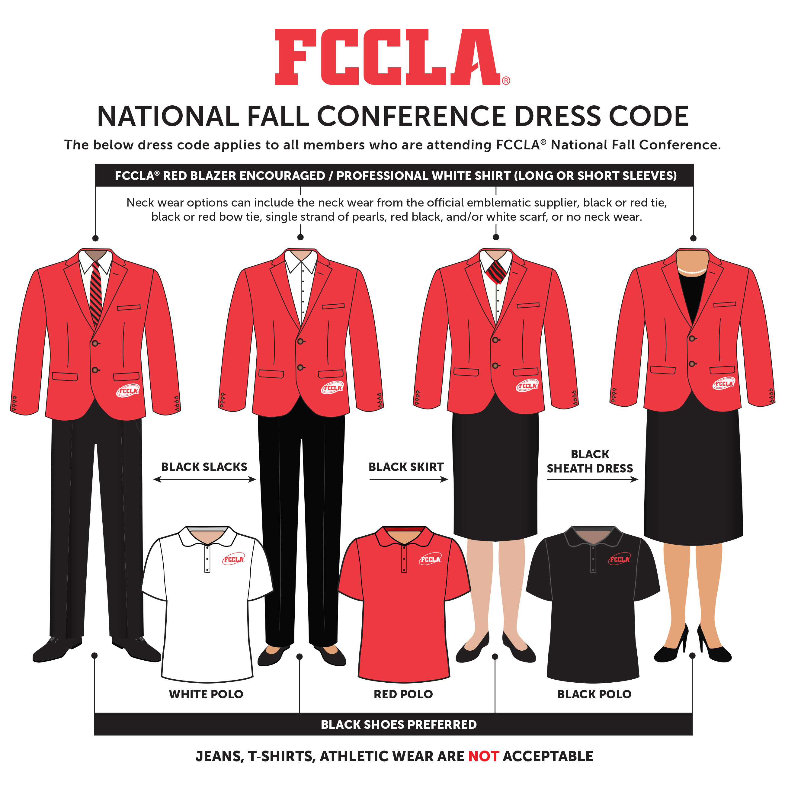 Conference dress clearance code business casual